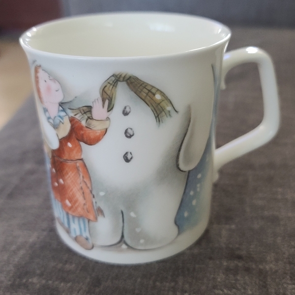 Royal Doulton Replacement Vintage Snowman Themed Ceramic Mug 81609 1985 - Picture 8 of 9